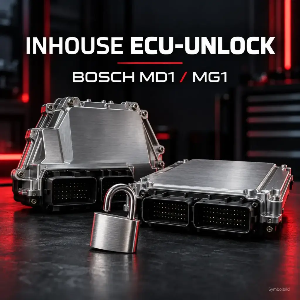 Symbolbild zum Inhouse-ECU-Unlock von Bosch-MD1- und MG1-Steuergeräten